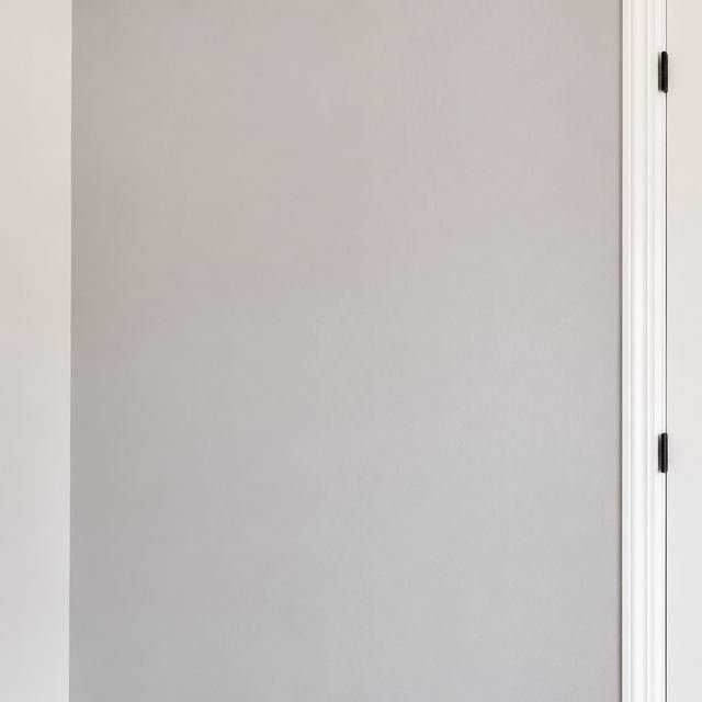 Freshly painted interior wall